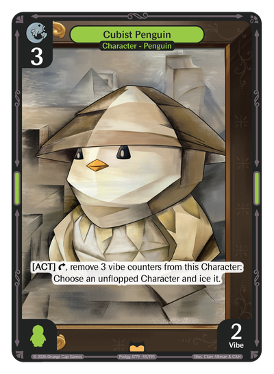 Cubist Penguin